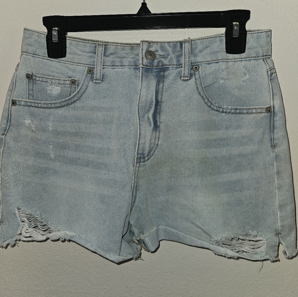 No Boundaries Juniors Jean Distressed Shorts Size 7
